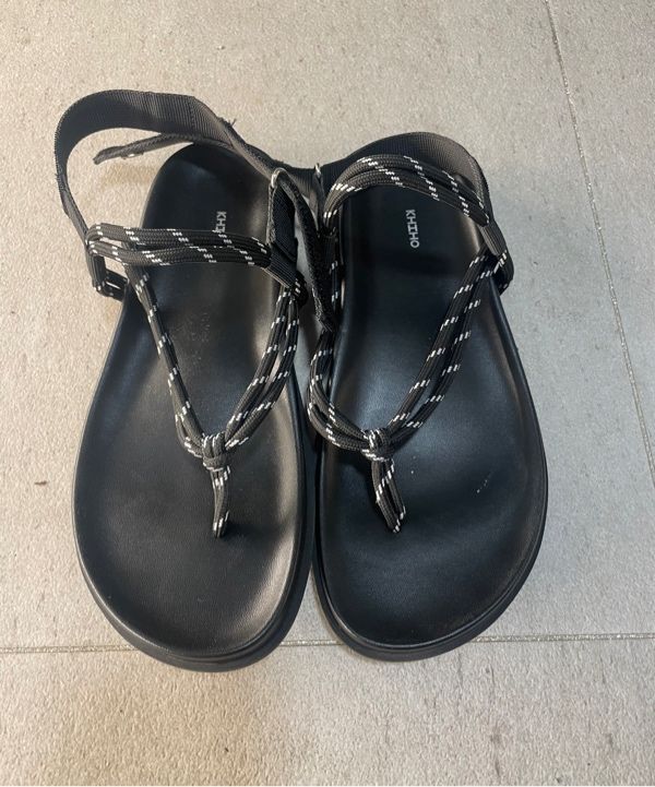 KHIHO ■ Easy Rope Sandals MUSINSA | KHIHO Easy Rope Sandals Black