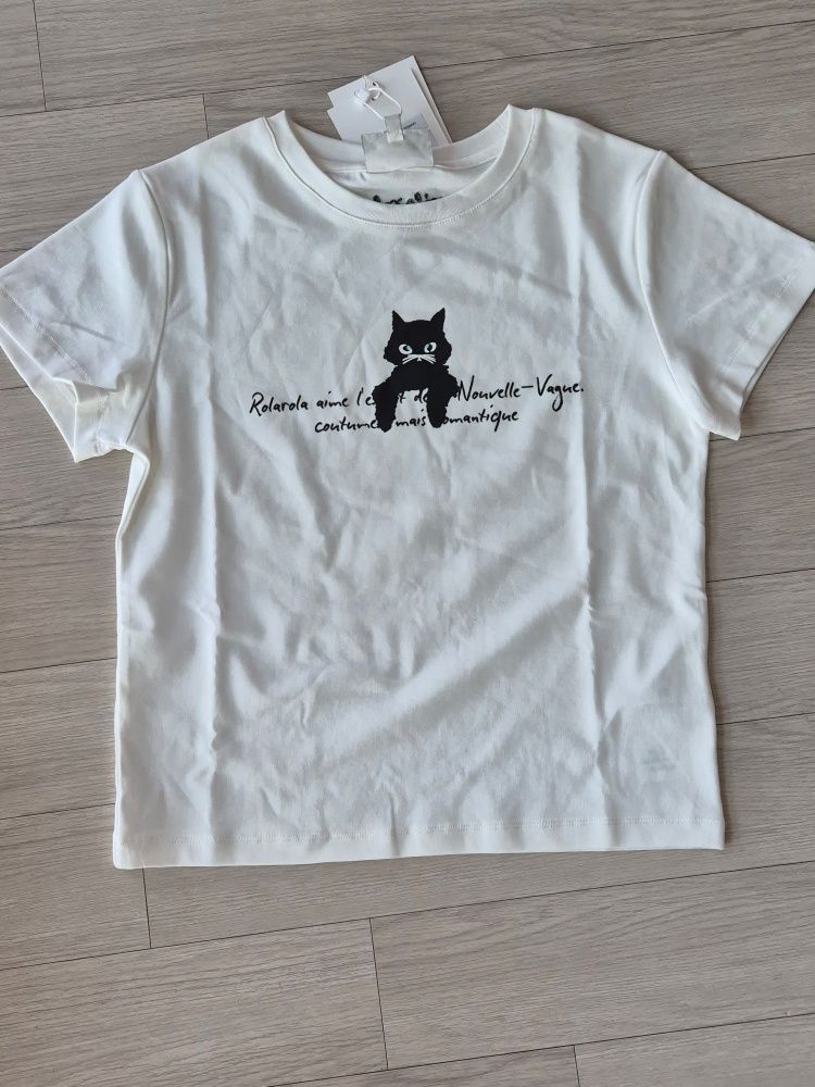 ★rolarola★ ROLA CAT FRIENDS TSHIRT WHITE MUSINSA | ROLAROLA ROLA CAT FRIENDS T-SHIRT WHITE