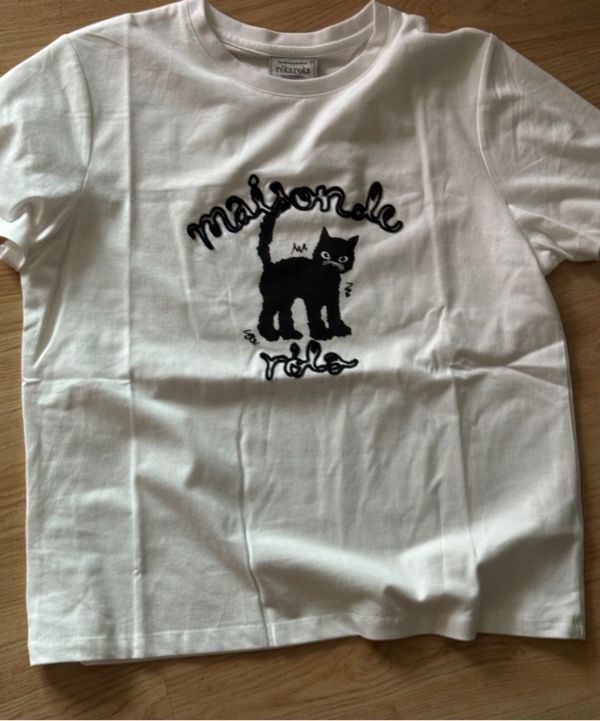 MUSINSA | ROLAROLA MAISON ROLA CAT FRIENDS T-SHIRT WHITE