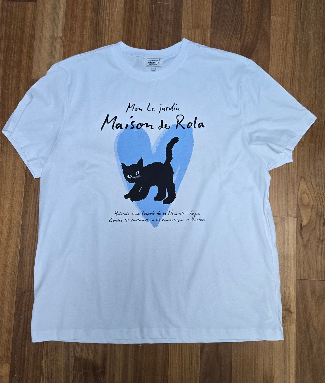 かわいい猫Tシャツ新作【ROLAROLA】ROLA CAT FRIENDS T-SHIRT MUSINSA | ROLAROLA HEART CAT FRIENDS LOOSE FIT T-SHIRT CHARCOAL