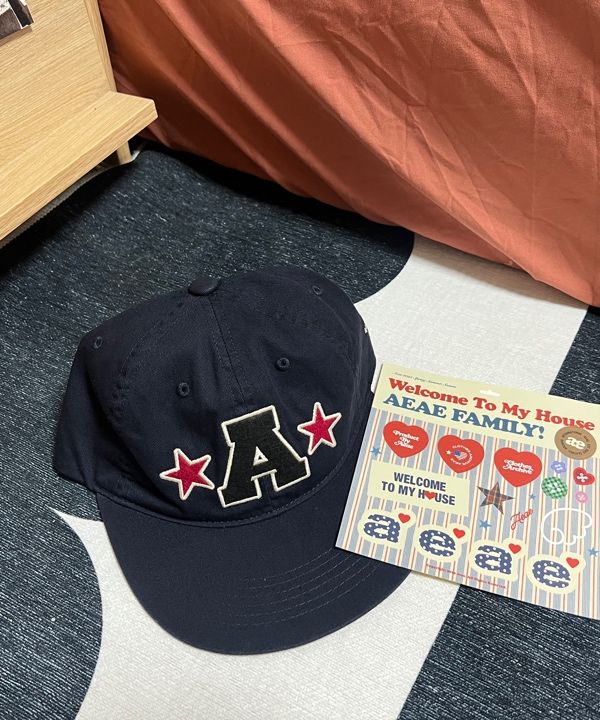 ★AEAE★ WASHED CAPITAL LOGO CAP AQUA BLUE MUSINSA | AEAE WASHED CAPITAL LOGO CAP [AQUA BLUE]