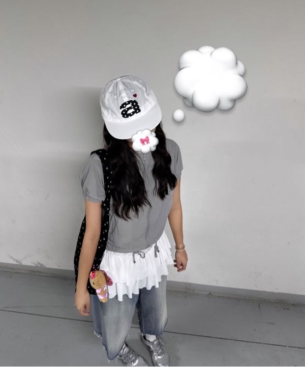 【AEAE】★DOT SMALL LETTER NYLON CAP / 3 Color 25SS 韓国発★ AEAE】☆DOT SMALL LETTER NYLON CAP / 3 Color 25SS 韓国発