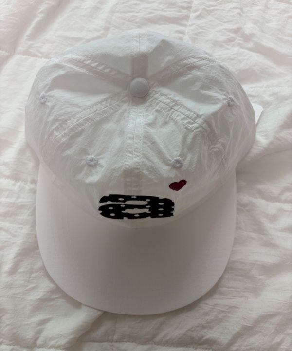 MUSINSA公式 | AEAE DOT SMALL LETTER NYLON CAP [BLUE]