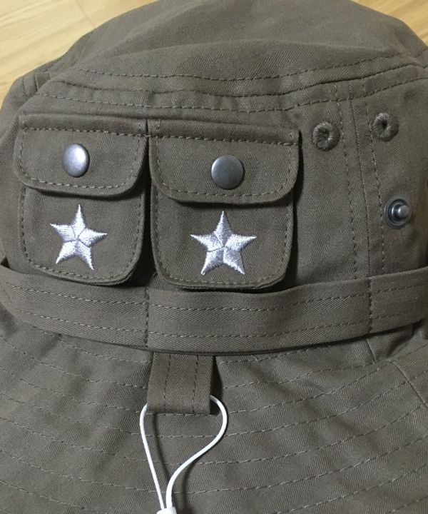 MUSINSA | AEAE SAFARI BUCKET HAT [BROWN]