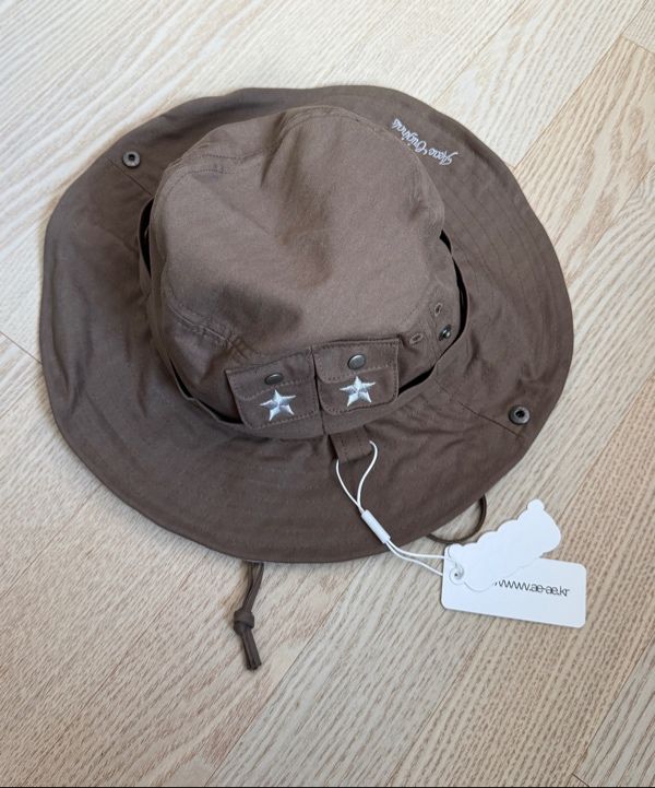 MUSINSA | AEAE SAFARI BUCKET HAT [BROWN]