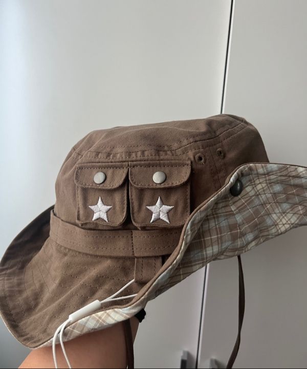MUSINSA公式 | AEAE SAFARI BUCKET HAT [BROWN]