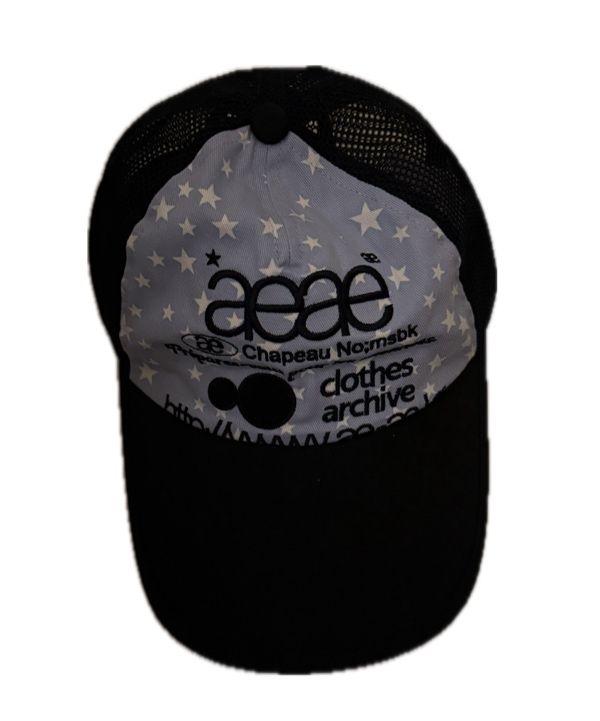 MUSINSA公式 | AEAE WEB LOGO STAR MESH CAP [SKYBLUE]