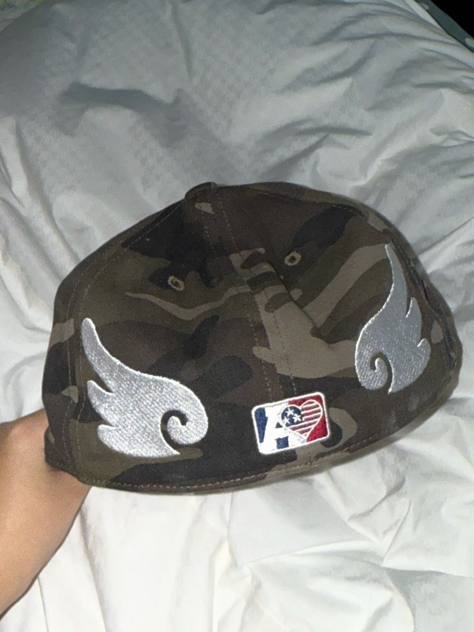 MUSINSA公式 | AEAE AE SYMBOL ANGEL WING CAP [CAMO]