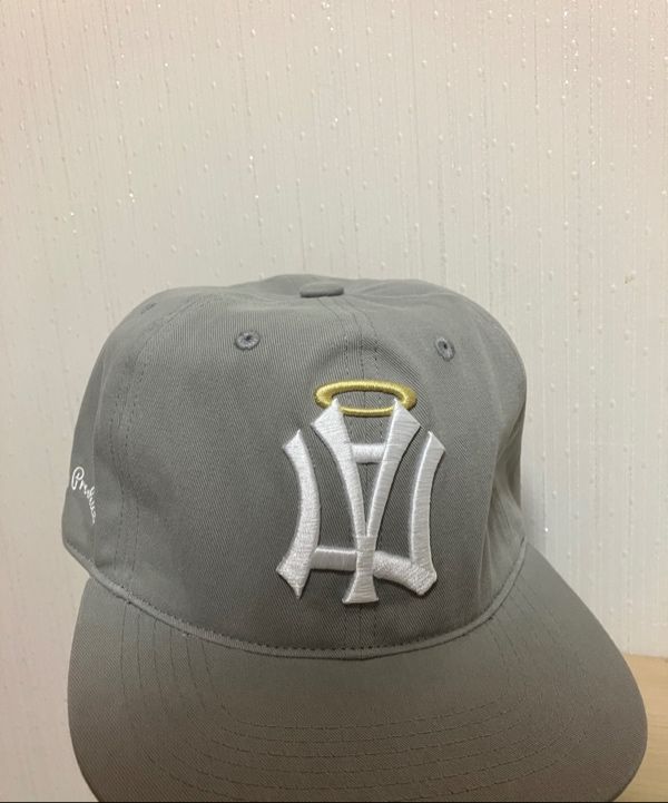 MUSINSA | AEAE AE SYMBOL ANGEL WING CAP [GREY]
