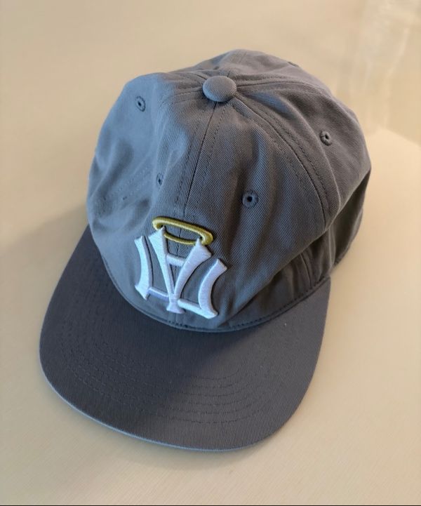 MUSINSA | AEAE AE SYMBOL ANGEL WING CAP [GREY]