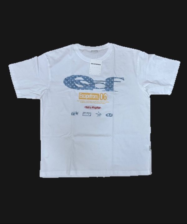 MUSINSA | ESCAPEFROM Star Denim ESCF Logo Collage Print