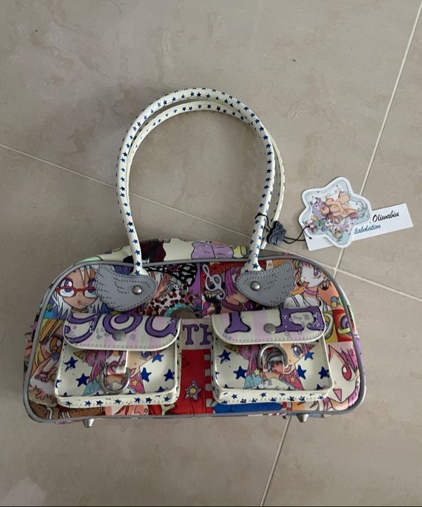 MUSINSA | YOUTHBATH YB x Oliwa Graphic Wings Shoulder Bag