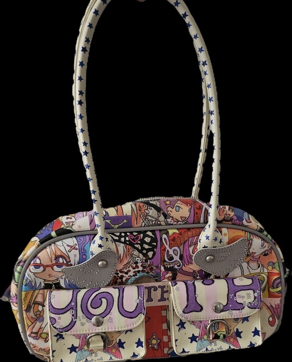 YOUTHBATH x Oliwa Bag_MIX バッグ MUSINSA | YOUTHBATH YB x Oliwa Graphic Wings Shoulder Bag