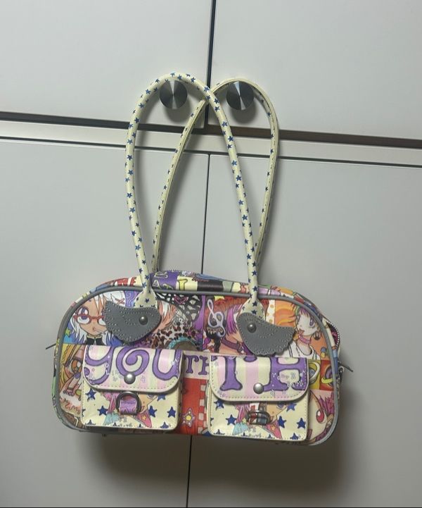 MUSINSA公式 | YOUTHBATH YB x Oliwa Graphic Wings Shoulder Bag