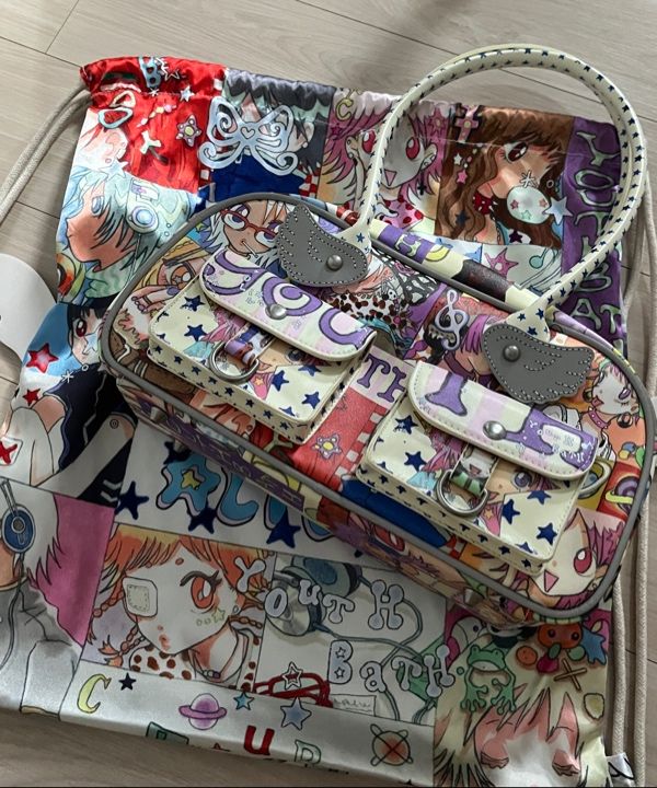 YOUTHBATH★韓国コラボ★YB x Oliwa Graphic Wings Shoulder Bag MUSINSA公式 | YOUTHBATH YB x Oliwa Graphic Wings Shoulder Bag