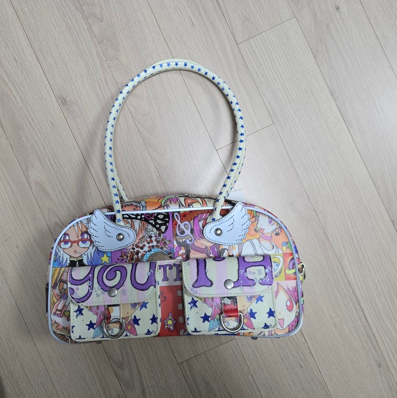 YOUTHBATH★韓国コラボ★YB x Oliwa Graphic Wings Shoulder Bag MUSINSA | YOUTHBATH YB x Oliwa Graphic Wings Shoulder Bag