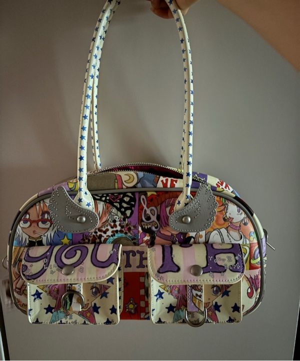 MUSINSA | YOUTHBATH YB x Oliwa Graphic Wings Shoulder Bag