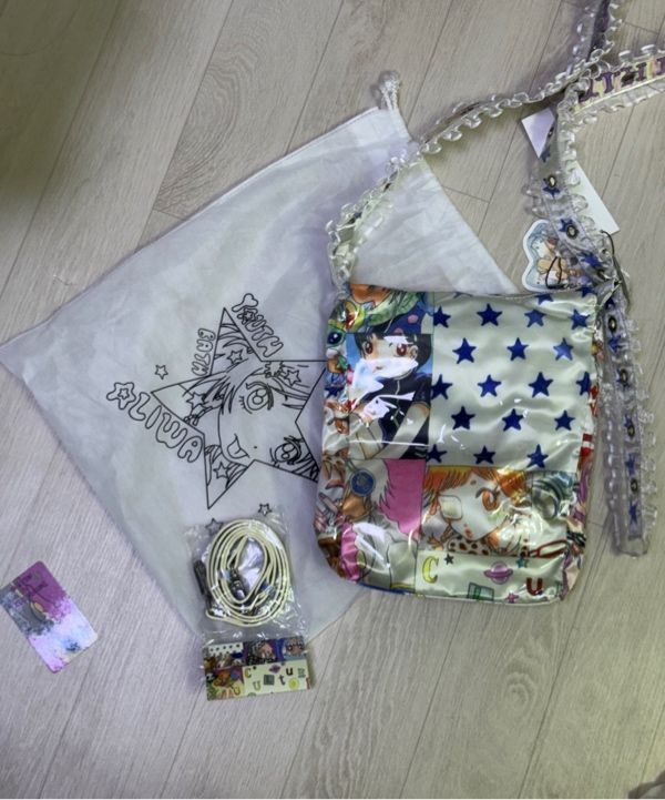 MUSINSA | YOUTHBATH YB x Oliwa Lace Jelly Cross Bag