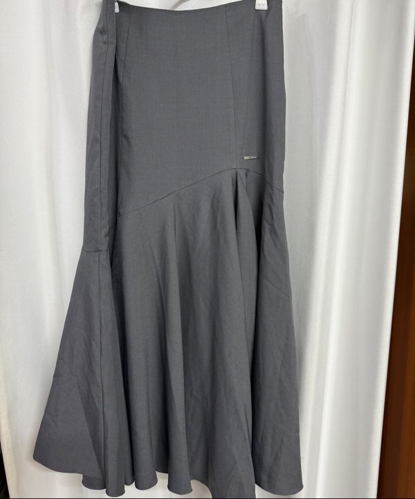 ★ MISEKI SEOUL★ Flare long skirt CHARCOAL MSK252SK06CH MUSINSA | MISEKI SEOUL Flare long skirt CHARCOAL