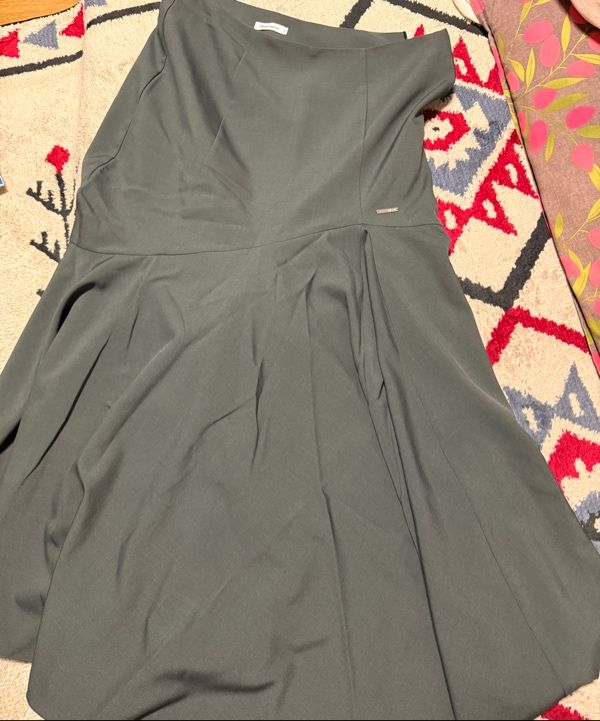 ★ MISEKI SEOUL★ Flare long skirt CHARCOAL MSK252SK06CH Flare long skirt CHARCOAL - Miseki seoul | 60% - Asian