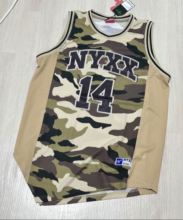 MUSINSA公式 | NYXX TEAM NYX BASKETBALL SLEEVELESS LIGHT BLUE