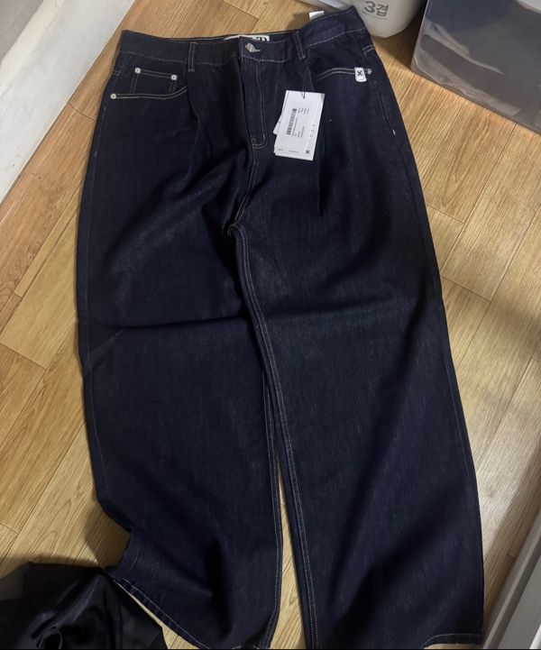【SATUR】 Wide Flare Denim Pants / 追跡付 MUSINSA公式 | SATUR Wide flare denim pants indigo