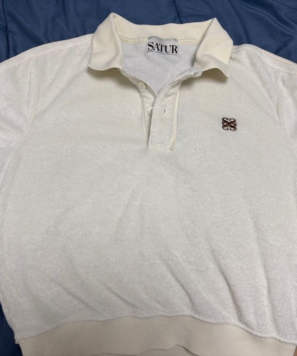 MUSINSA公式 | SATUR (W) Lawton Terry Pique Polo Short Sleeve