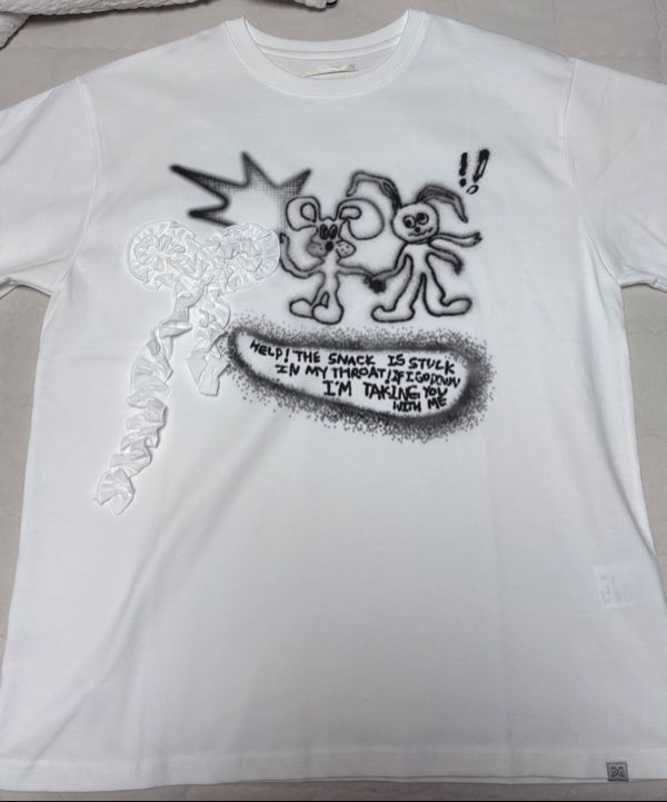 MUSINSA | TYPESERVICE Ruffled Bow Top [White]