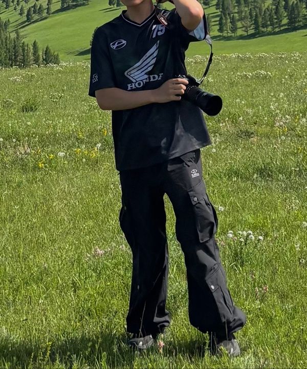 MUSINSA | Honda Motorcycle X-Ray Jersey Short Sleeve Black