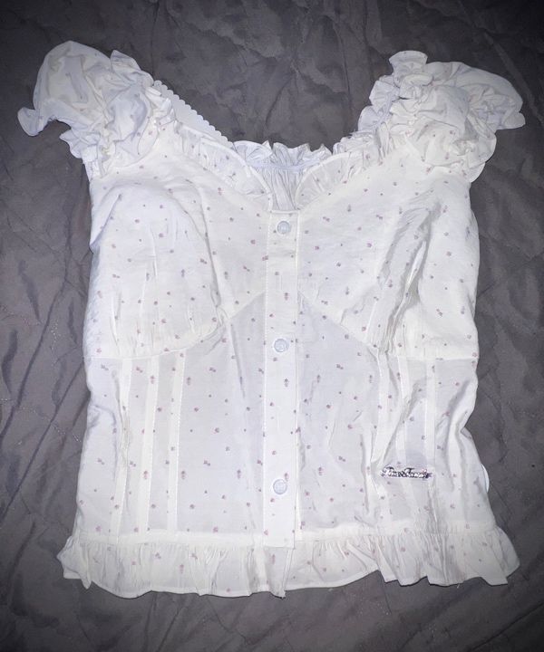 MUSINSA | ROSEFRANTZ Frill Shirring Sleeveless [Flower]