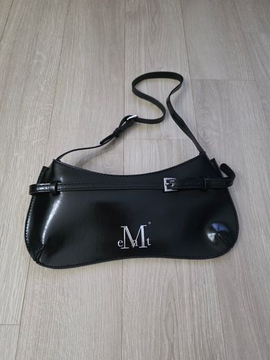 MUSINSA公式 | MUCENT エレンベルトストラップレザーショルダーバッグ 