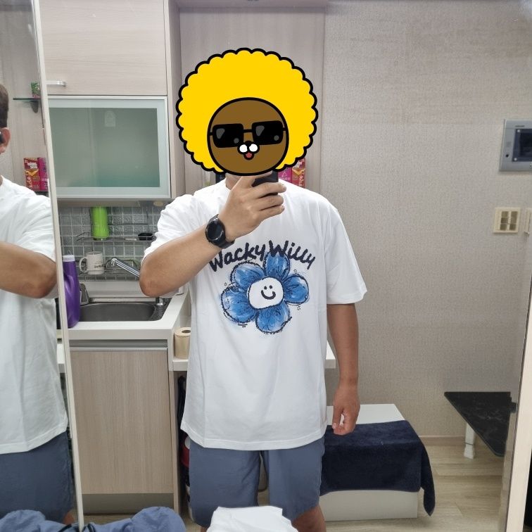 [WACKYWILLY]シグネチャー ビッグ リリー 半袖 Tシャツ(3 COLOR) jp.ktown4u.com : [Wacky Willy] [25SS] Women's Big Lily