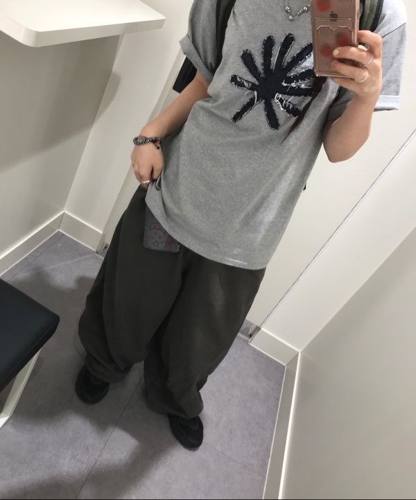 MUSINSA | DANDEL DD symbol applique tee (BLACK)