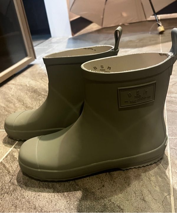 MUSINSA | BENSIMON BSM RAIN BOOTS LOW - INDIGO BLUE
