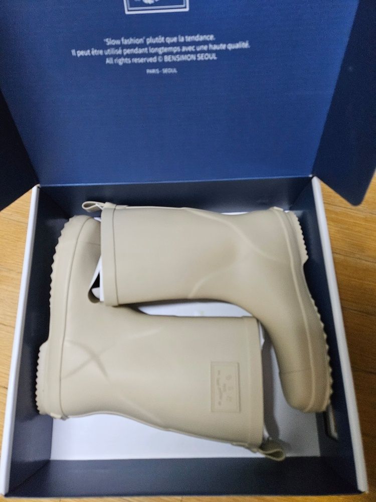 ●Bensimon● BSM RAIN BOOTS MID SAND SHELL 5008360442 MUSINSA | BENSIMON BSM RAIN BOOTS MID - SAND SHELL