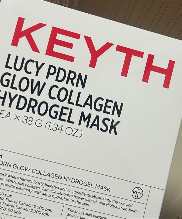 MUSINSA | KEYTH [NEW] Lucy PDRN Glow Collagen Hydrogel Mask 38g * 4 sheets