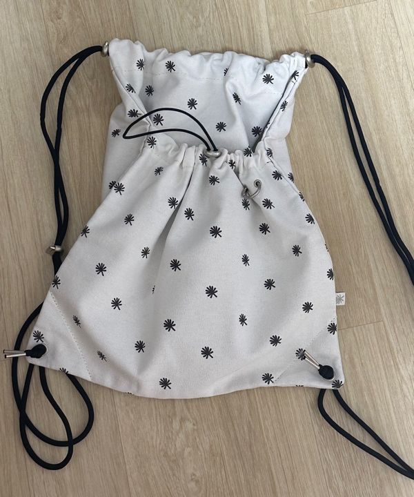 ★DANDEL★ DD dot symbol gym sack string bag WHITE MUSINSA | DANDEL DD dot symbol gym sack string bag (WHITE)