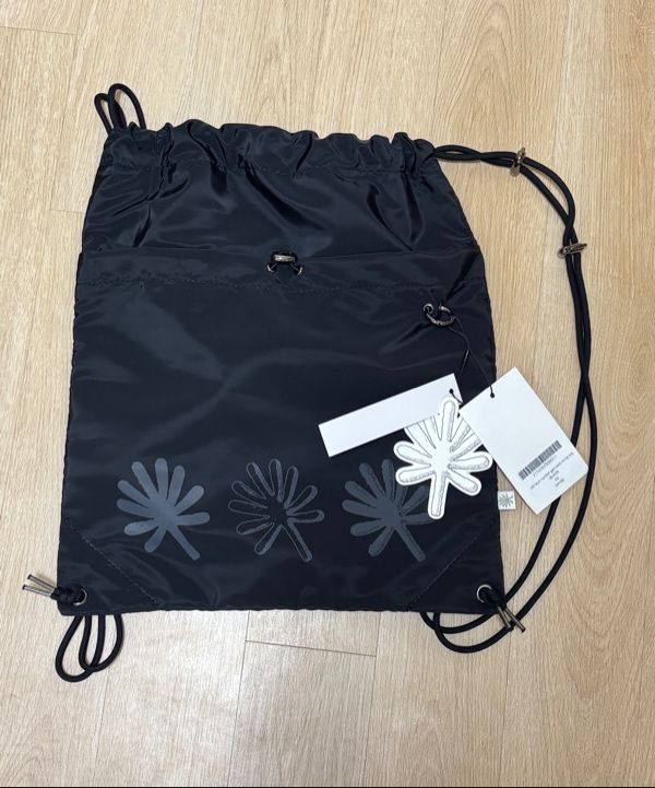 ★DANDEL★ DD dot symbol gym sack string bag WHITE MUSINSA | DANDEL DD dot symbol gym sack string bag (WHITE)