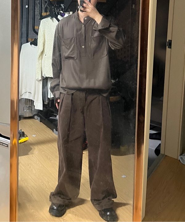 DNSR ■ Belted Herringbone Pants MUSINSA | DNSR Belted Herringbone Pants Beige