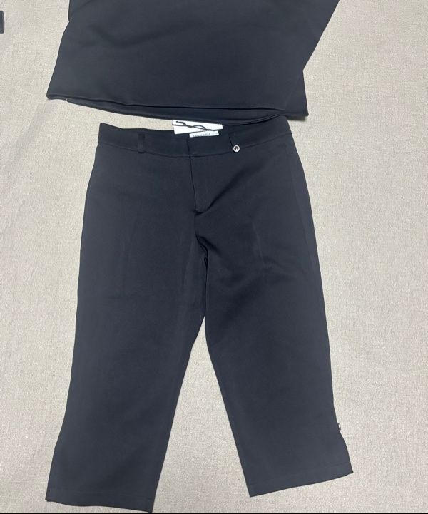 MUSINSA公式 | MISEKI SEOUL Capri wrap skirt pants SET BLACK