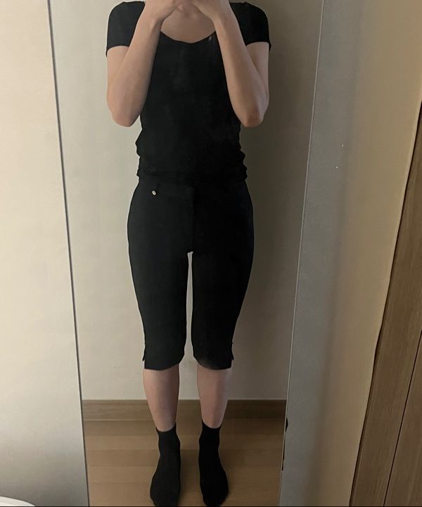 ◆MISEKI SEOUL◆ Capri wrap skirt pants SET BLACK MSK252PT01 MUSINSA | MISEKI SEOUL Capri wrap skirt pants SET BLACK