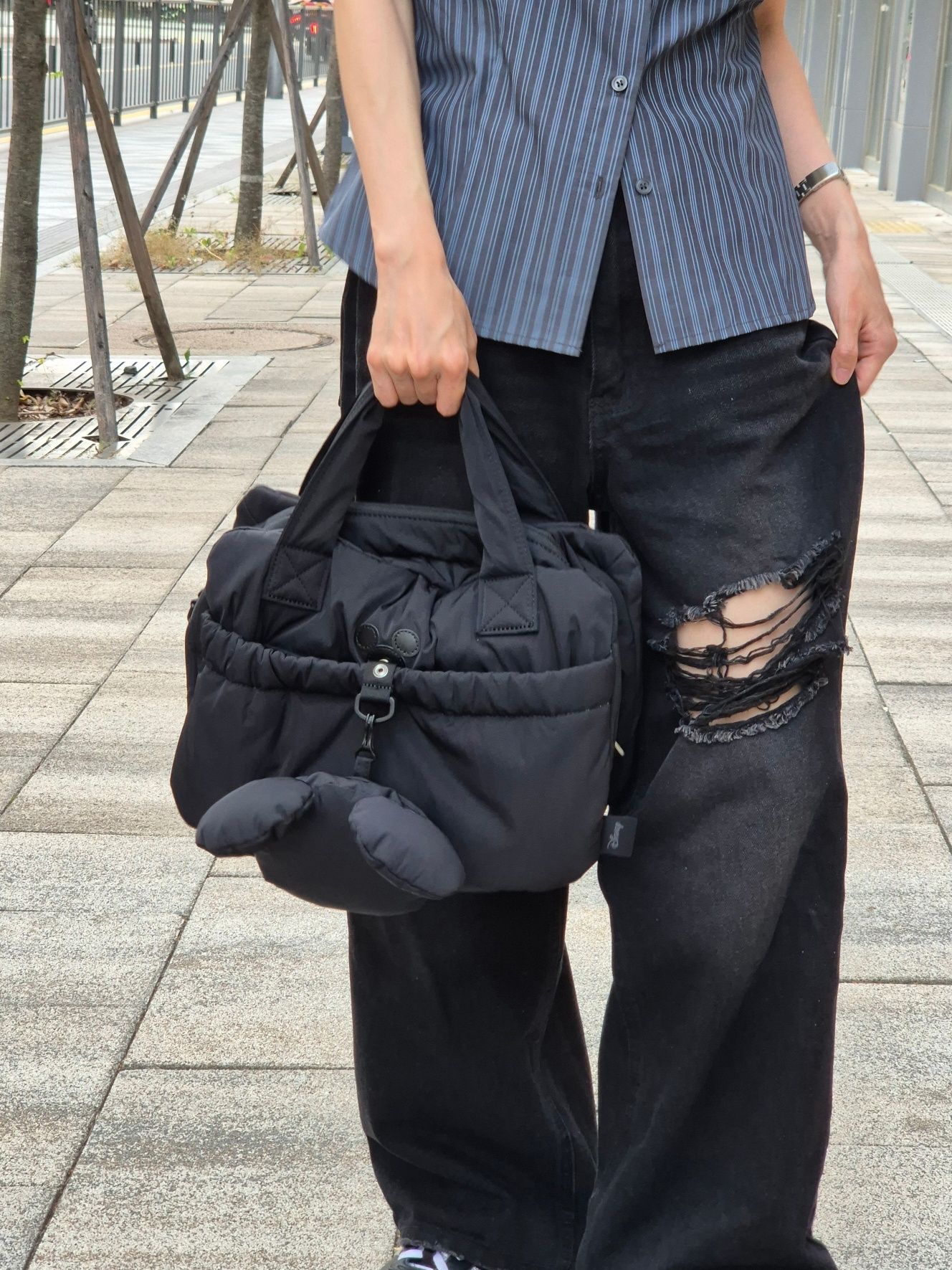 MUSINSA | RAWROW [MICKEY MOUSE] DISNEYㅣRAWROW Padded Tote