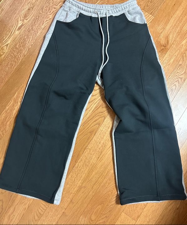 パンツ CERRIC : 25SS / REVERSE BANDING PANTS (2COLORS) MUSINSA | CERRIC REVERSE BANDING PANTS / LIGHT GRAY