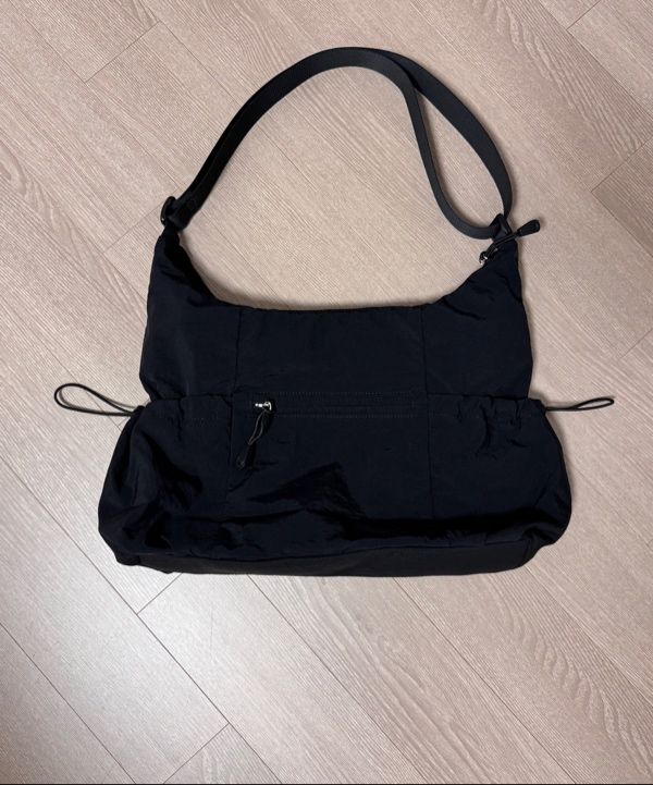 MUSINSA | SOMEWHEREBUTTER PP String Cross Bag - 3Color