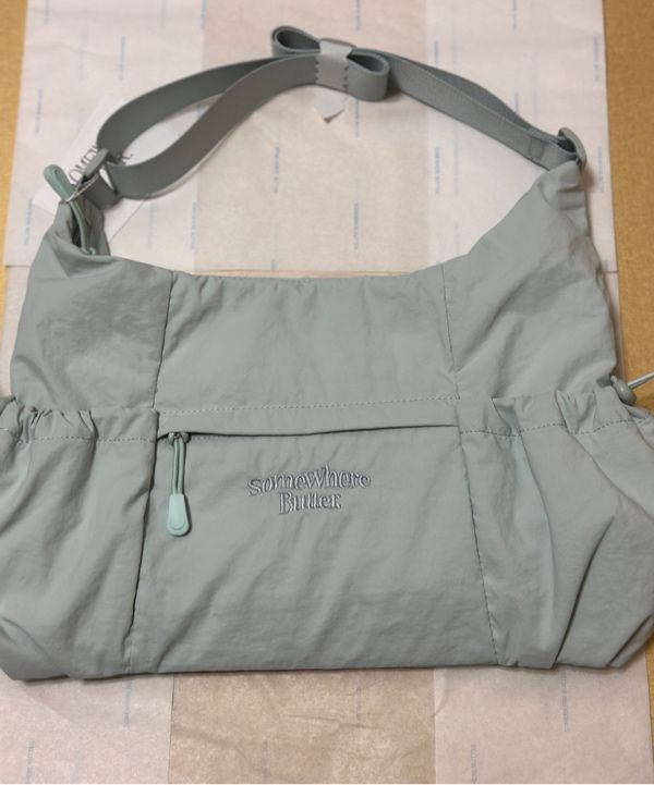 ショルダーバッグ・ポシェット SOMEWHEREBUTTER PP String Cross Bag 3 Colors MUSINSA | SOMEWHEREBUTTER PP String Cross Bag - 3Color