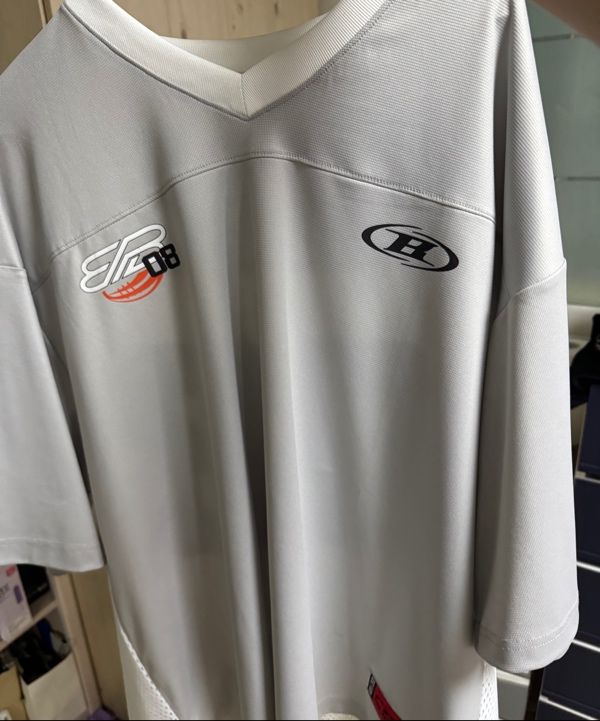 BORN TO WIN ■ 08 RUGBY JERSEY T-SHIRTS MUSINSA | BORN TO WIN 08 RUGBY JERSEY T-SHIRTS [SILVER]