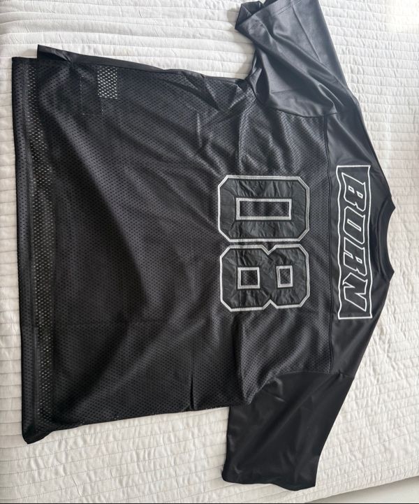 MUSINSA | BORN TO WIN 08 RUGBY JERSEY T-SHIRTS [BLACK]