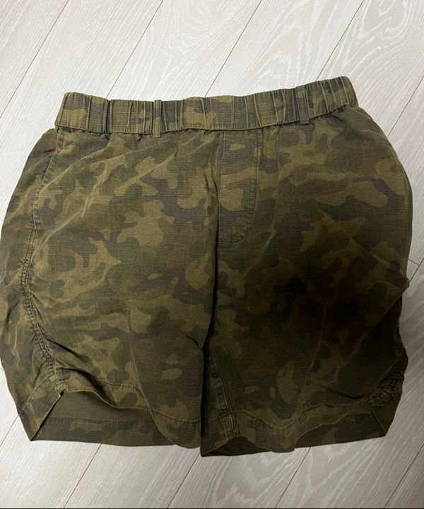 PARTIMENTOのSmooth Camo Shorts MUSINSA | PARTIMENTO Vintage Camo Side Puckering Shorts Brown
