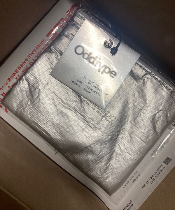 MUSINSA公式 | ODDTYPE ミラーポーチ [シルバー]