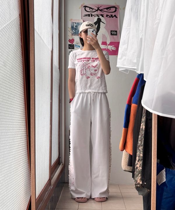 LARTIGENT ■ L17 FRILL TRACK PANTS MUSINSA | LARTIGENT L17 FRILL TRACK PANTS(BLACK)